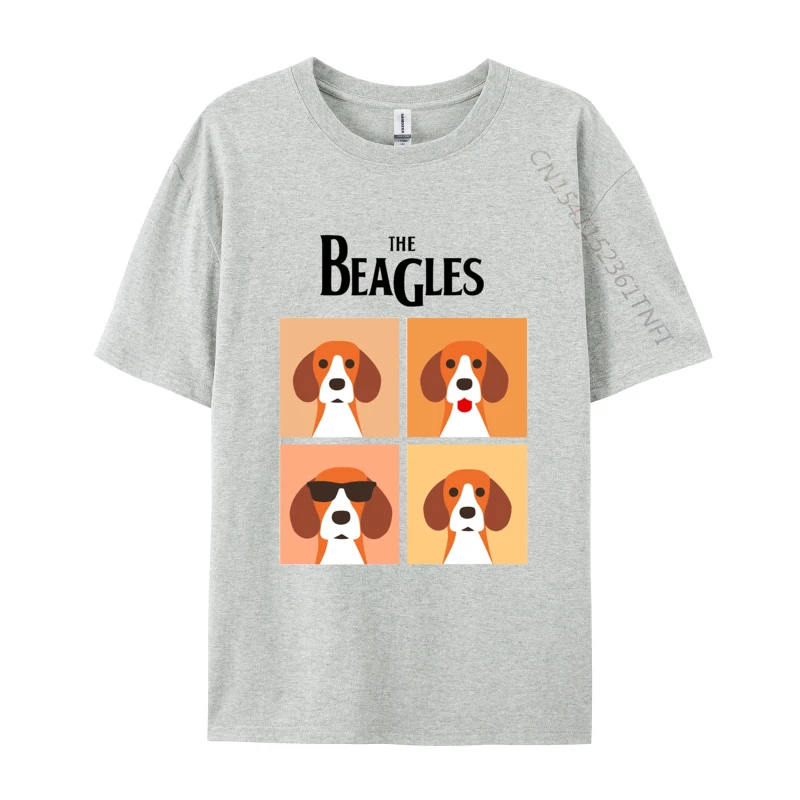 

The Beagles Dog T Shirts Funny Cartoon Graphic T-shirt Men Streetwear Pure Cotton Comfy Tops Shirts Casual