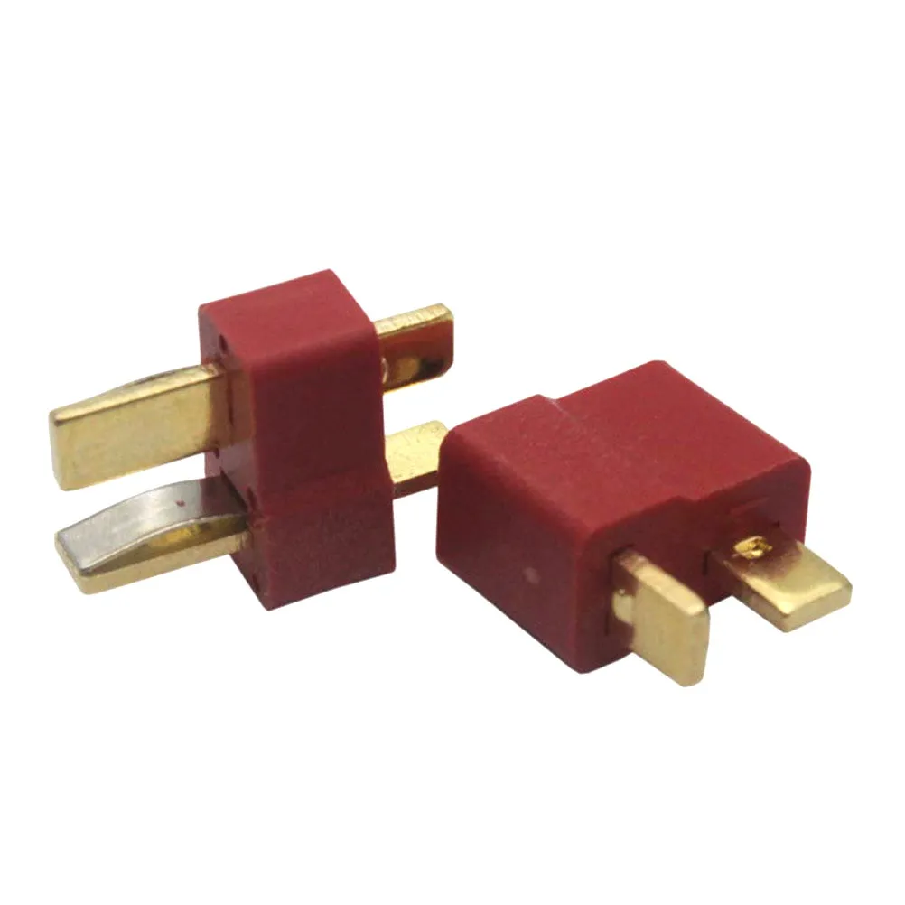 20Pairs T Plug Male Female Connectors Gold-Plated -Resistant Plastic Deans Style Connector for Rc Lipo Battery Car Boat