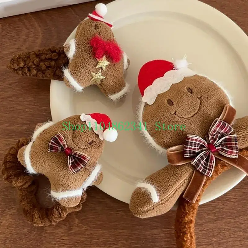 

5asd повязка на голову с героями мультфильмов, модные украшения для волос для рождественских встреч