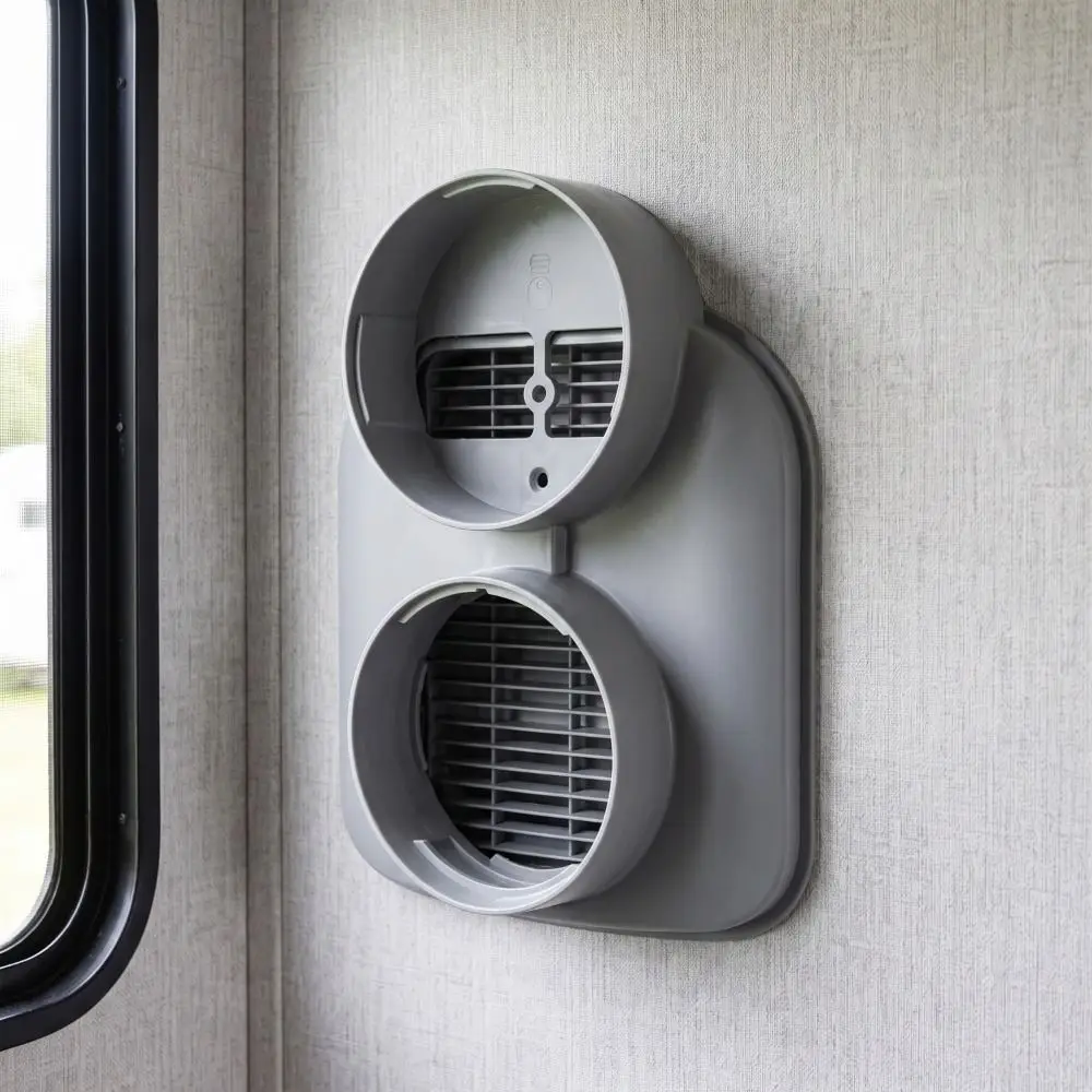 Dual Function Air Conditioner Adapter Heat Expulsion Improved Efficiency AC Adapter Exhaust Accessories Ventilation Systems