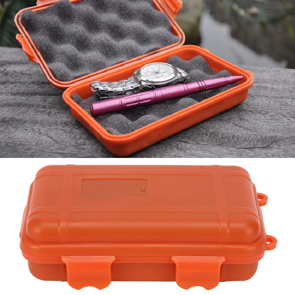 

ZK20 4 шт., уличный инструмент, небольшой ящик для хранения выживания, устойчивый к ударам, устойчивый к давлению, водонепроницаемый герметичный контейнер