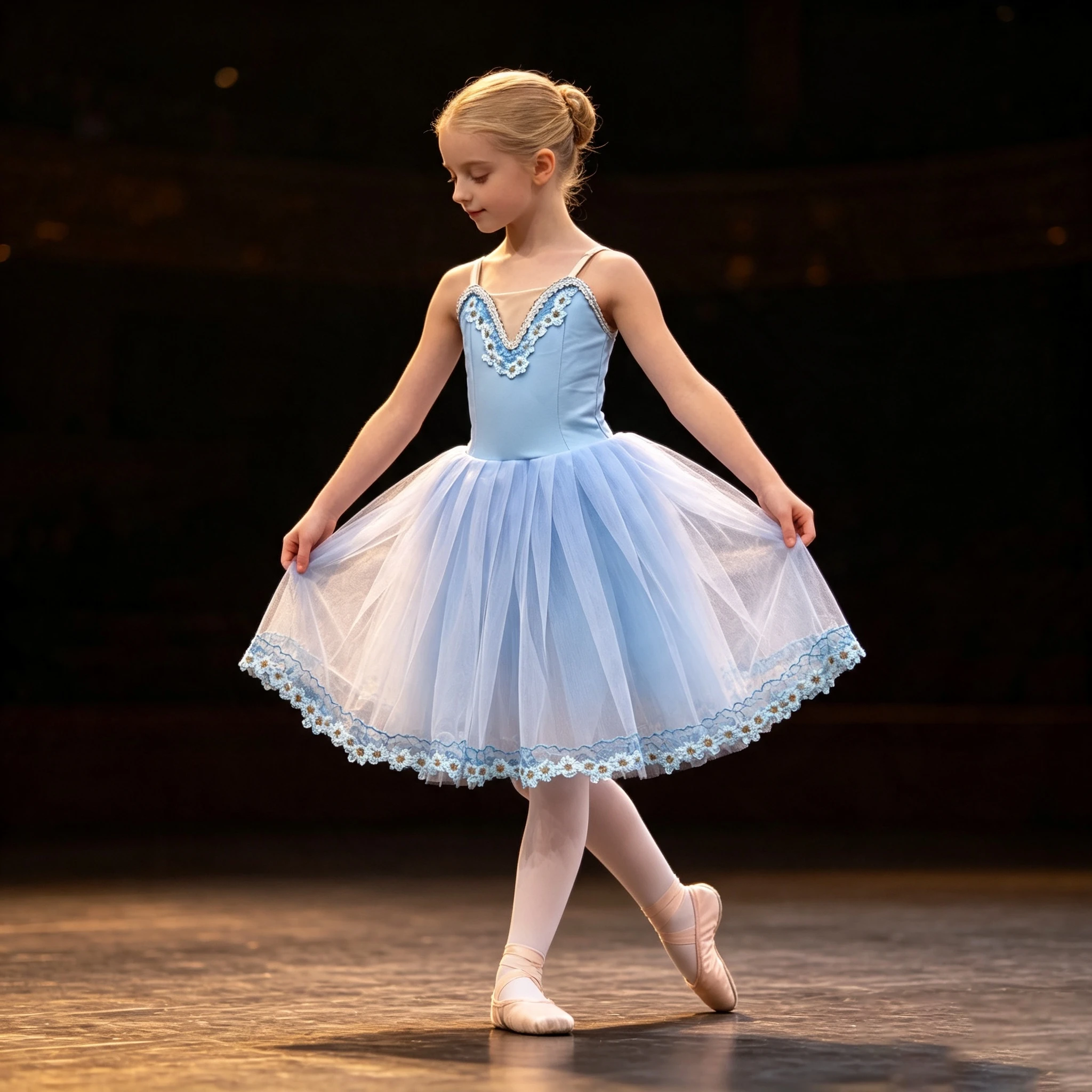 Ballet Dress Sky Blue Party Princess Children Clothing Women Kids Clothes Woman Leotards For Girls Ballet Tutu Dance Costume