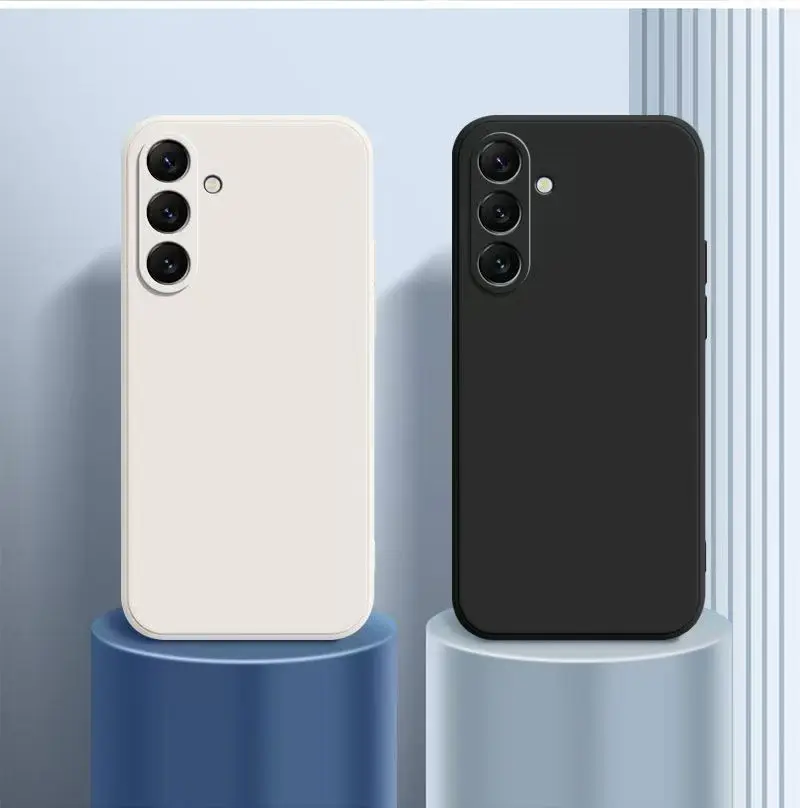 Luxuriöse, stoßfeste, weiche Silikon-Handyhülle für Samsung Galaxy A14 A04 A04S A04E A24 A34 A54 5G