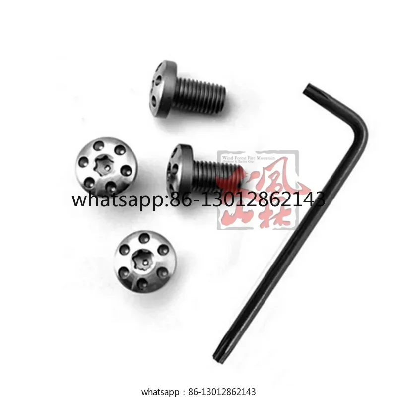 

P2/P8 stainless steel CNC handle decorative screws