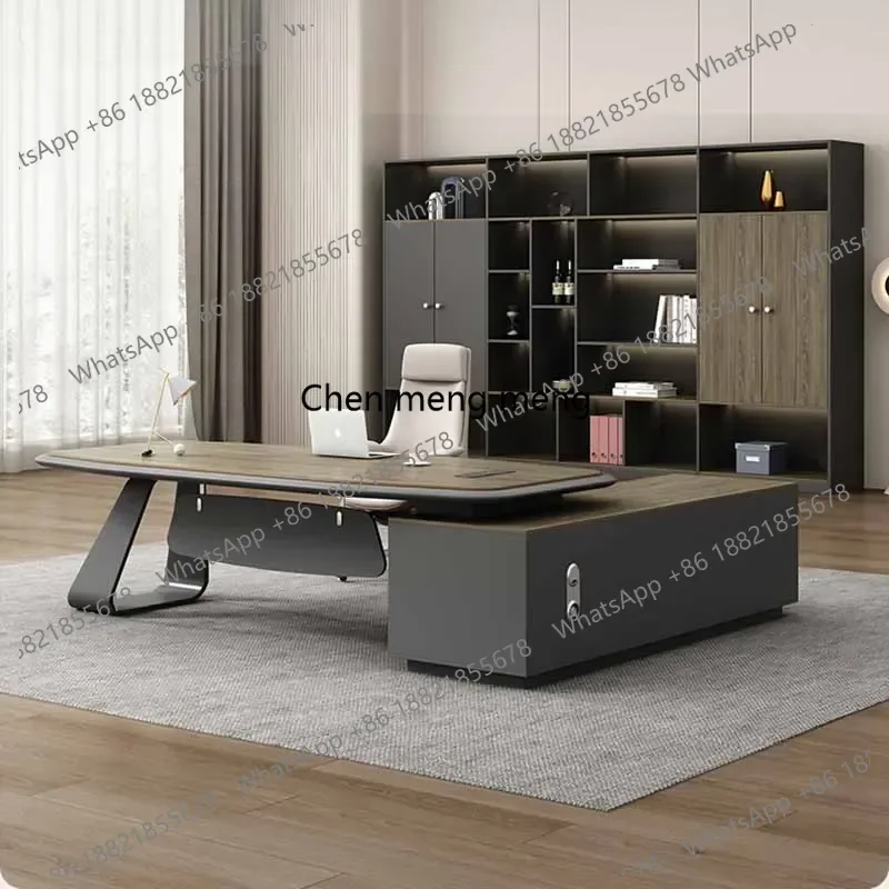 

Storage Organizer Office Desk Study Household Modern Drawers Computer Office Desk Gaming Writing Table De Bureau Furniture