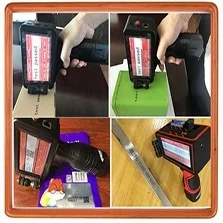 Support Variable Data Marking Machine Handheld Inkjet Stamp Resistant Touch Screen Hand Jet Printer With Factory Price