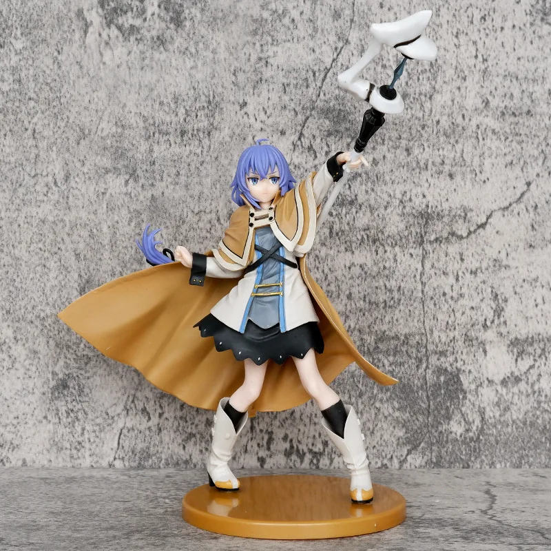 25cm Magician Roxy Migurdia Action Figure Mushoku Tensei：Jobless Reincarnation Anime Figure PVC Adult Collection Model Doll Toys