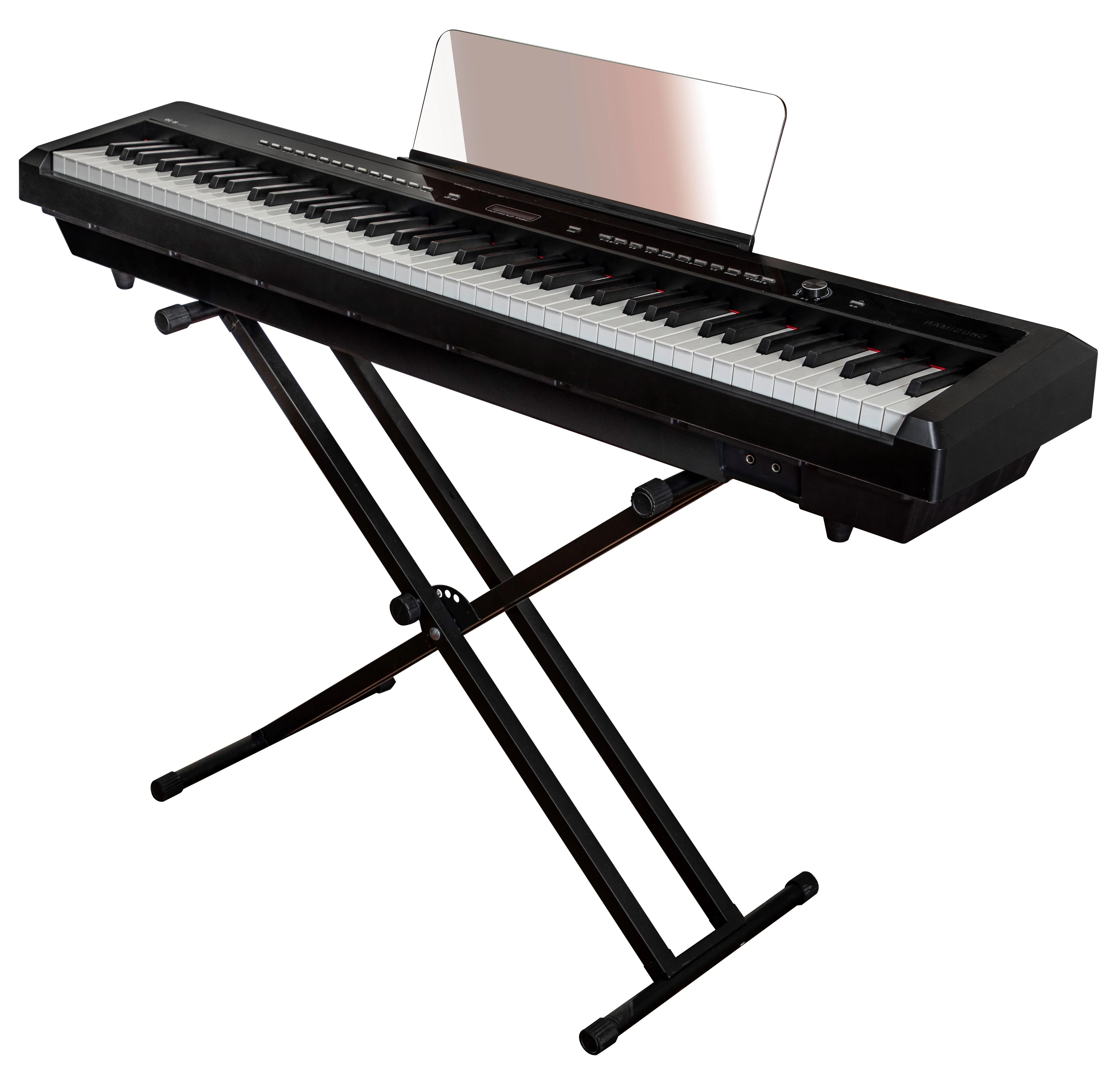 Muestreo GRATIS Venta al por mayor Instrumentos musicales 88 teclas Teclado Martillo Piano de acción Teclado de piano digital portátil Piano eléctrico