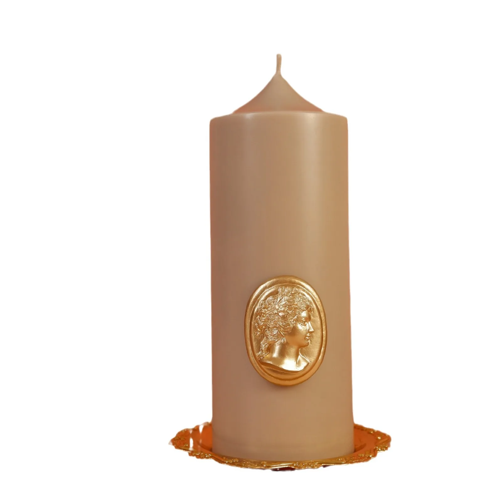 New Retro Naked Brown Series Textural Life Aesthetic Atmosphere Handmade Soy Wax Aromatherapy Candle Gift