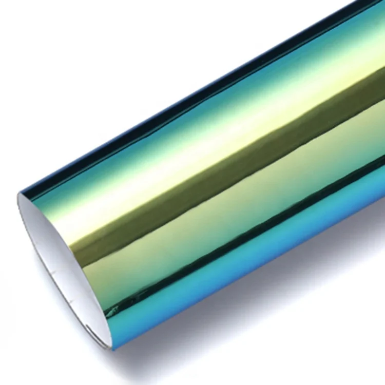 RE201 Зеркало Chrome Rainbow Gold автомобильная пленка виниловое