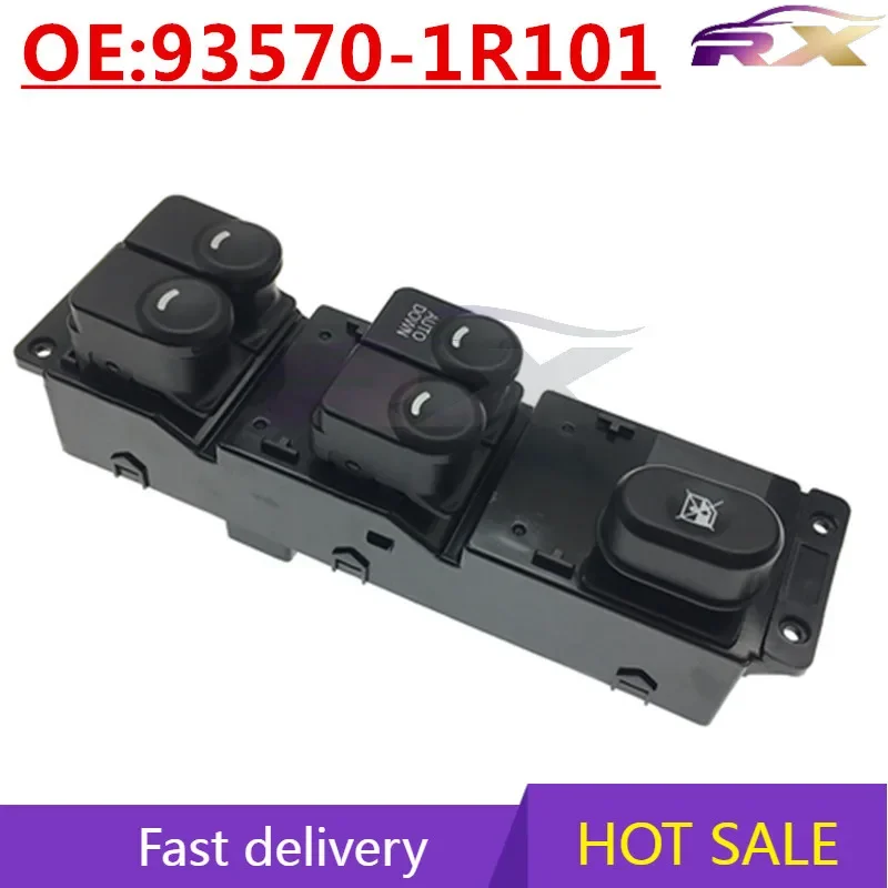 NEW:93570-1R101 Suitable For Hyundai Automobile 2011-2017 Accent Glass Lifter Driver Glass Control Switch