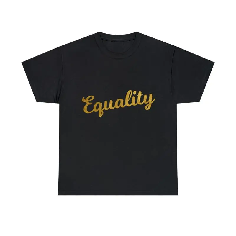 

Золотая футболка Equality S 5XL