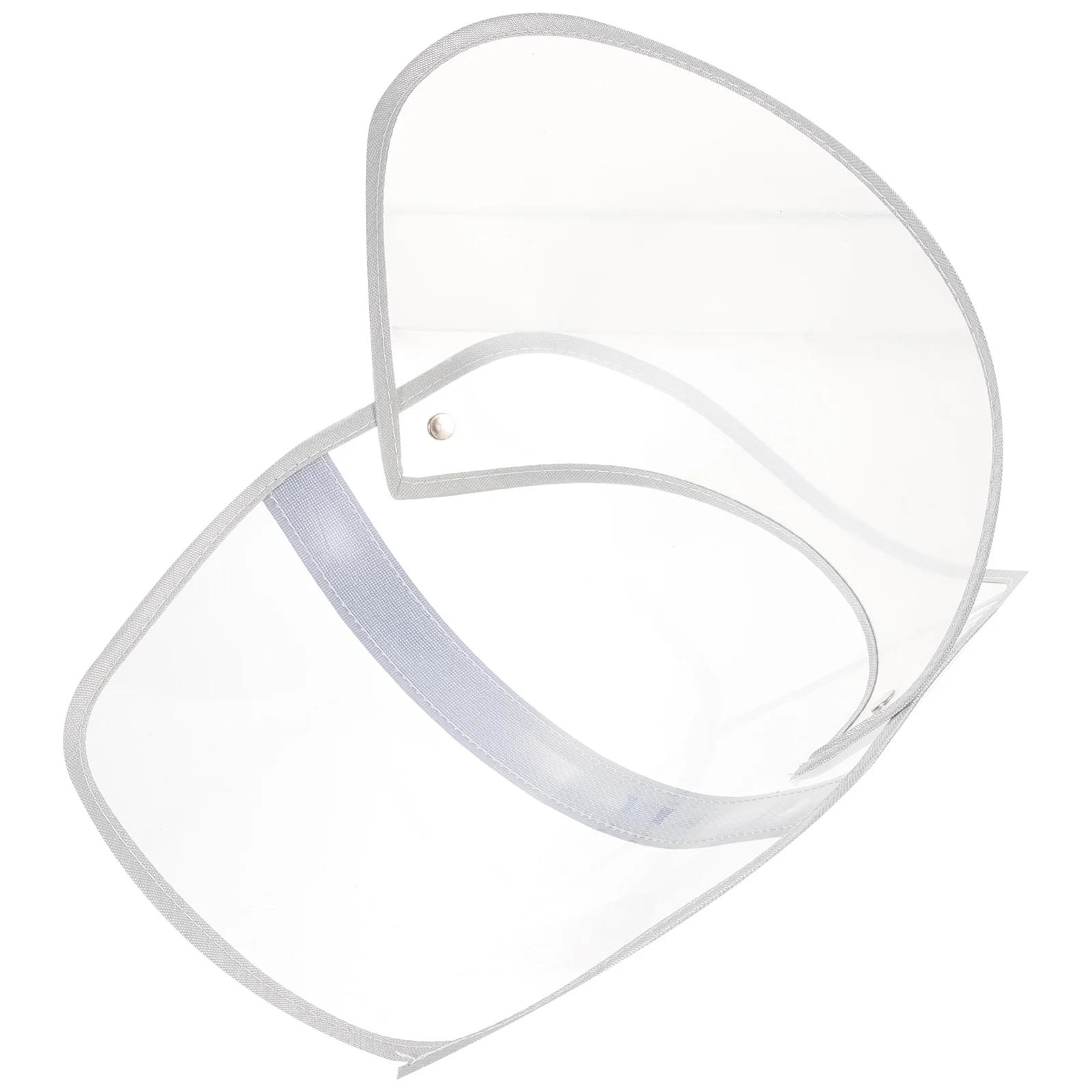 

1pcs Detachable Clear Plastic Raincoat Hat Visor Shield Face Protection Waterproof Poncho Cap Accessories Rainproof Brim Home