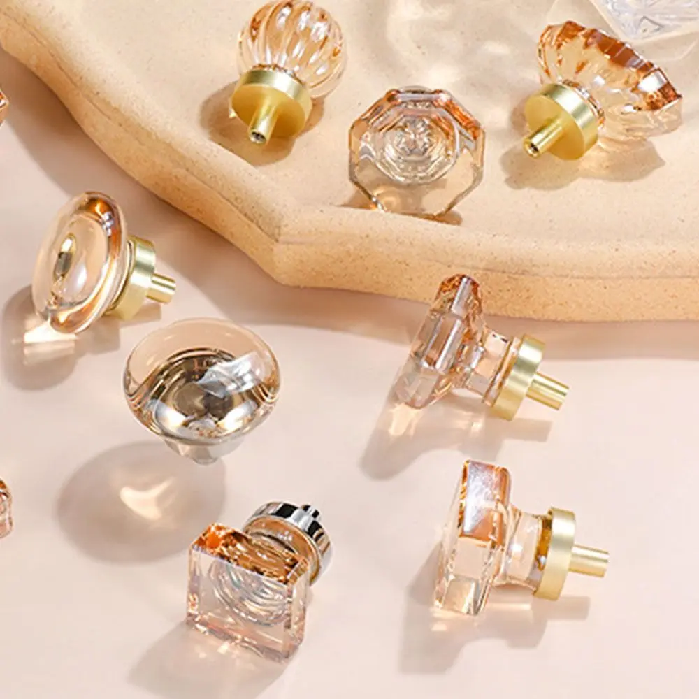 Crystal Diamond Furniture Handle Kitchen Cupboard Wardrobe Handle Door Knob Cabinet Pulls Drawer knob