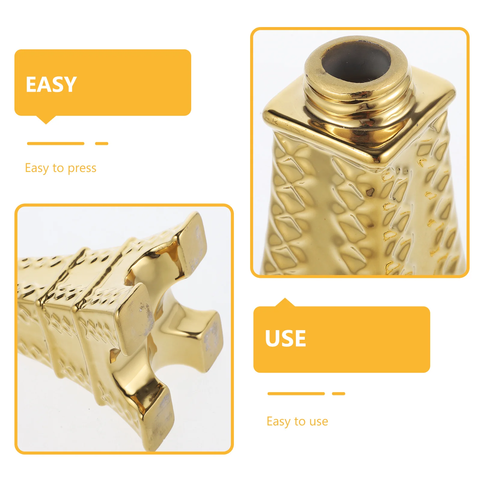 

Eiffel Tower Design Refillable Soap Dispenser for Bathroom Kitchen Hotel Travel Supplies Soap Dispenser Press Pump Bottle