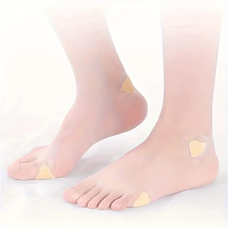 10/20/30pcs Blister Pads Adhesive Patch Stickers Gel Heel Protector Foot Care Heel Liner HGDr01