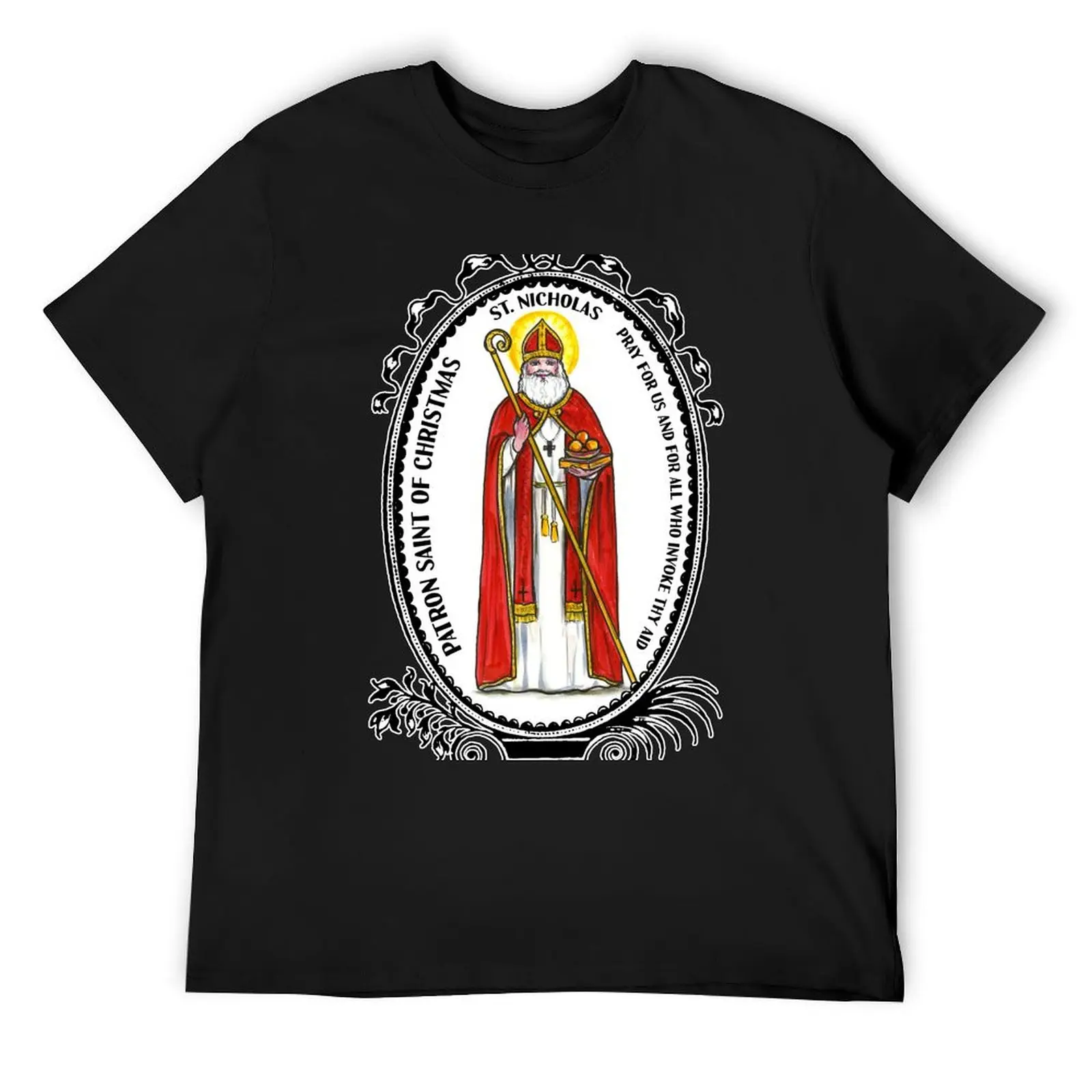 

Saint Nicholas Patron of Christmas T-Shirt