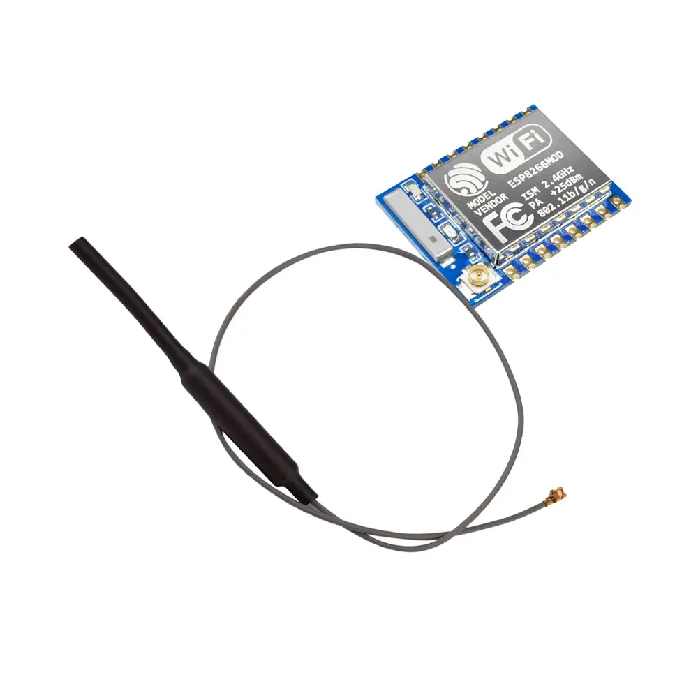 ESP8266 ESP07 ESP-07 WIFI Remote Model Serial Port Wireless Transceiver Module IPX 2.4G WIFI Antenna for Arduino