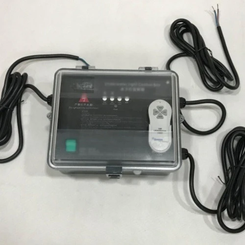 Black swimming pool underwater light controller plastic shell waterproof performance energy saving