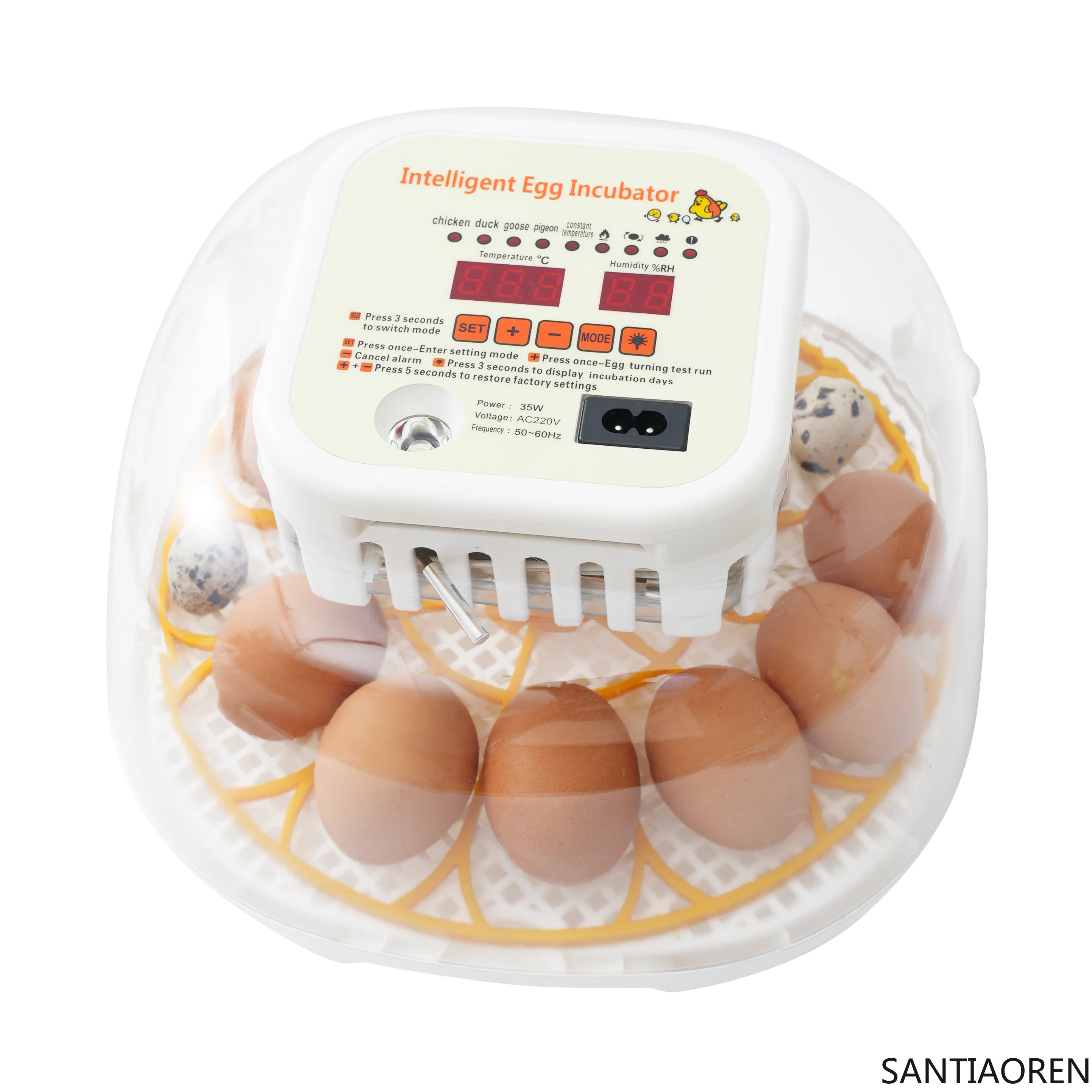 

New Arrived Incubators Hatching 12 Eggs Sale for Chickens,ducks,gooses and Quails