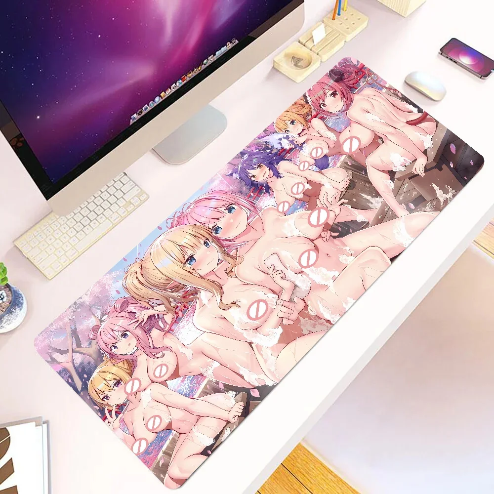 Kawaii Mouse Pad Anime Girl Mice Pad Sexy Girls Naked Without Gonna Sit Table mats Gaming Computer mat Hentai Anime Big Buttocks