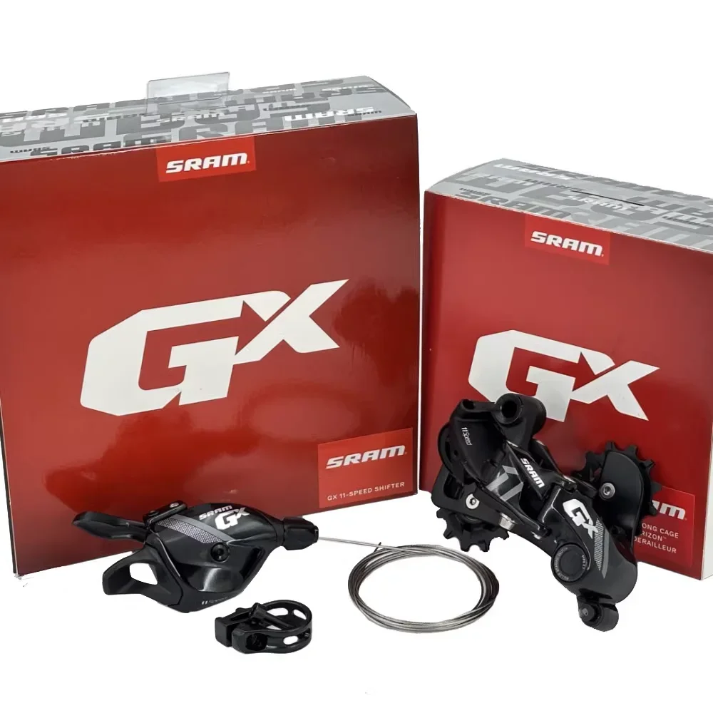 SRAM GX 11-speed Groupset GX 11-speed X-ACTUATION Trigger Shifters and GX 1x11 X-HORIZON Rear Derailleur