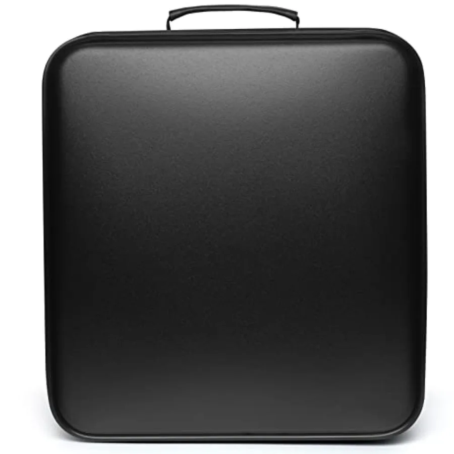 

CD Case DVD Storage Case: 432 Capacity Hard Plastic DVD Case Holder Organizer Portable CD Wallet Binder Disc Holder Folder Blu