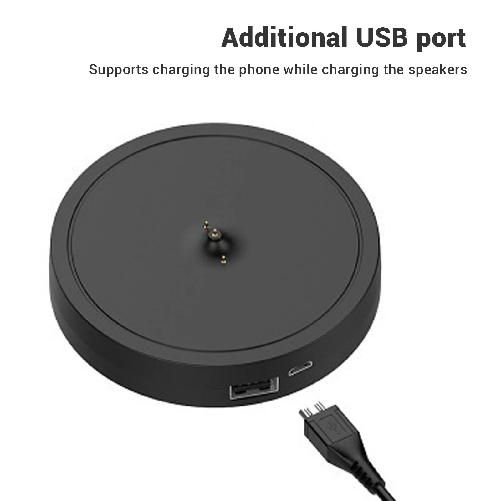Charging Dock Replacement for Ultimate Ears Boom 3 Megaboom 3 Blast Megablast Charging Station with USB Cable view 2