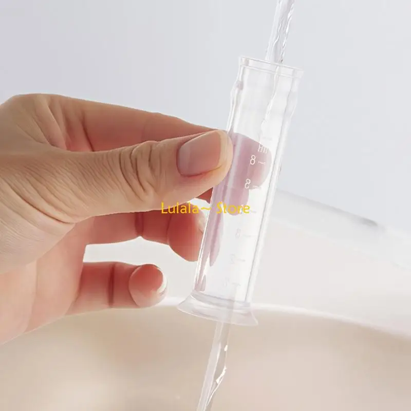 Y4QA Soft Flexible Elastomer Breastmilk Receiver 7ML Dense Size Exemplary for Direct current Go Use