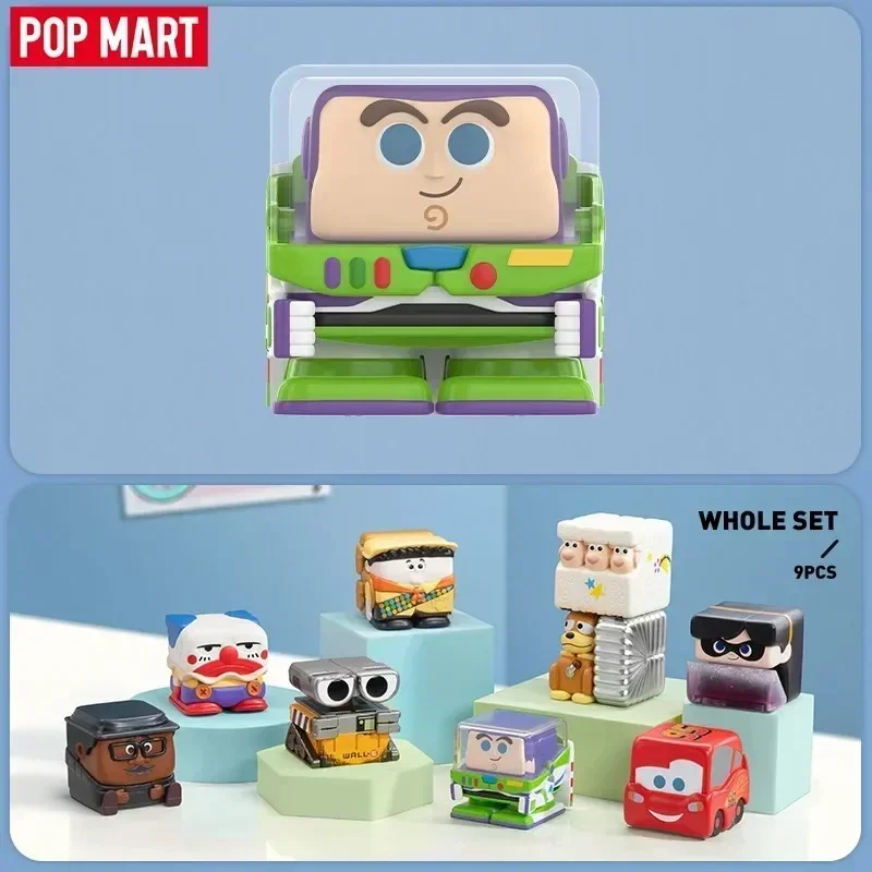 

POP MART Disney/Pixar POP CUBE-1 серия слепая коробка Guess сумка украшение для рабочего стола милая модель подарок игрушки для девочек аниме