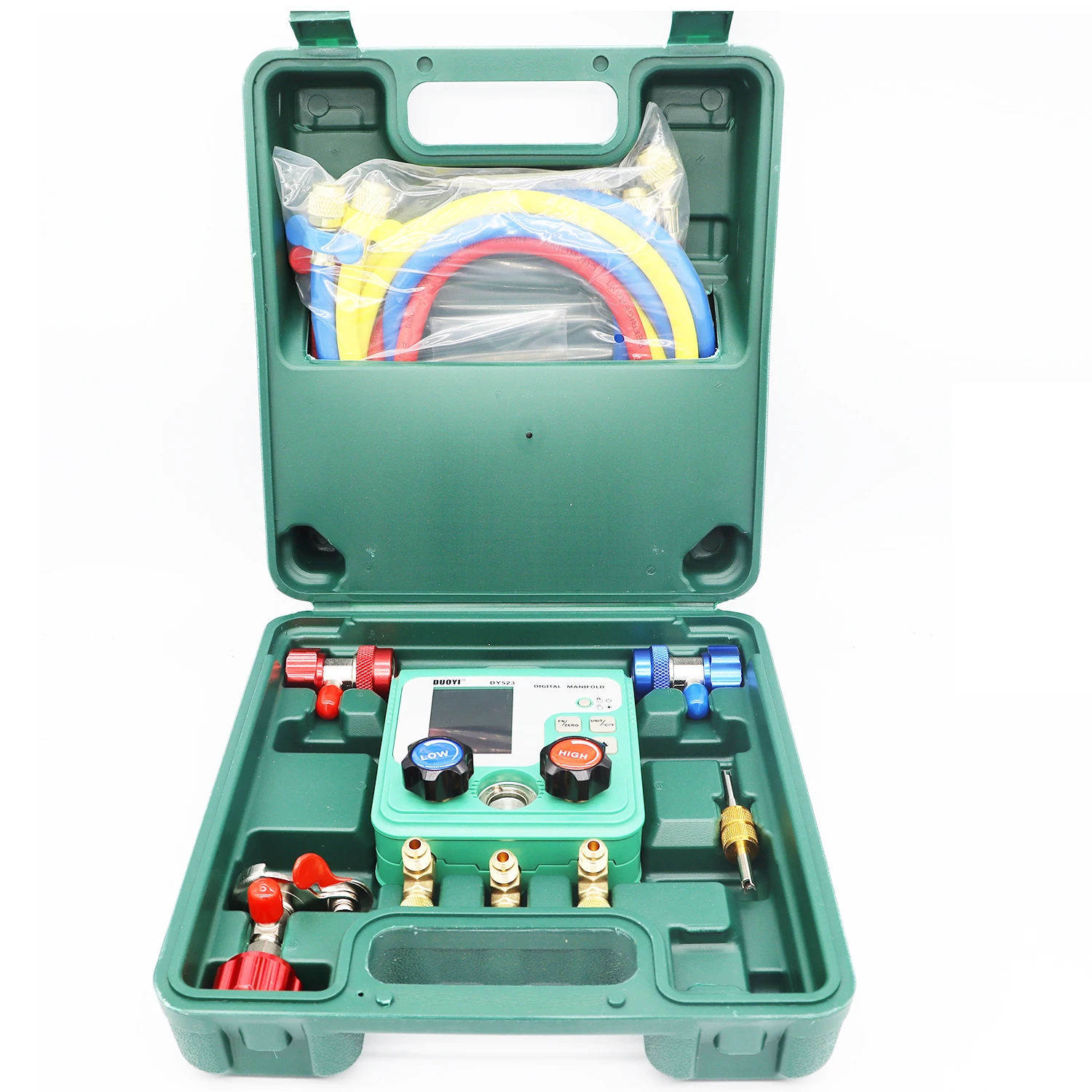 

Digital Manifold Gauge Electronic Air Conditioning Refrigerant Fluoride Meter Vacuum Pressure Gauge Repairing Vacuum Meter