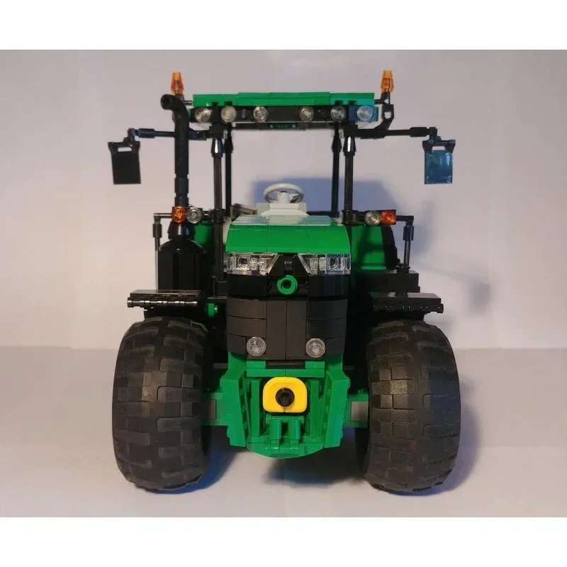 

MOC-192794 New Green Farm Tractor Building Blocks Model 1013 PartsMOC Creative Boys Kids Birthday Building Blocks Toy Gifts