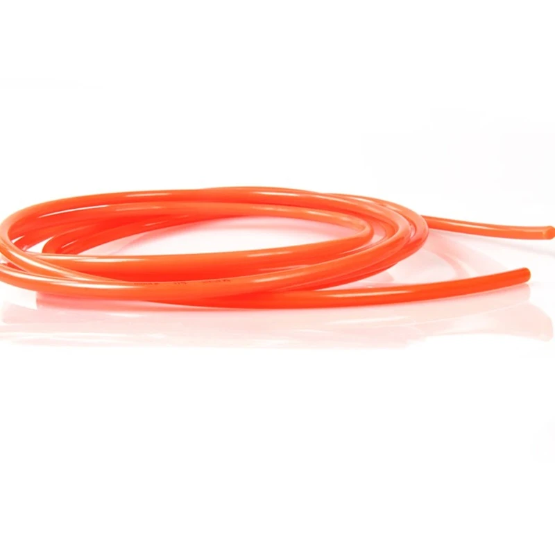 

High Quality 1-5Meters Orange Polyurethane Conveyor Belts PU Orange Smooth Surface Drive Belt Meltable Cord Diameter 1.5mm-18mm