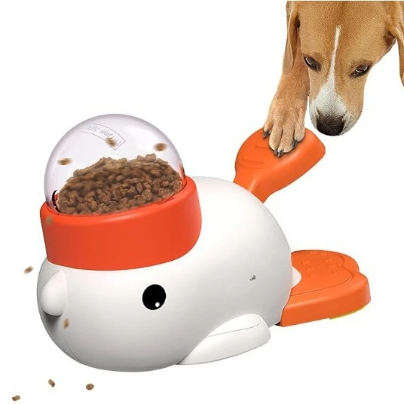 

Little White Duck Little Yellow Duck Dog Feeder Toy Feeder