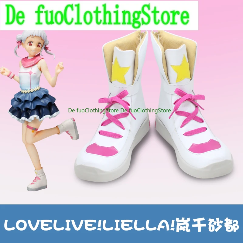 

DefuoSuperstar Liella Love Live Tang Ke Heanna Sumire Hazuki Ren Arashi Chisato Shibuya Kanon Cosplay Shoes