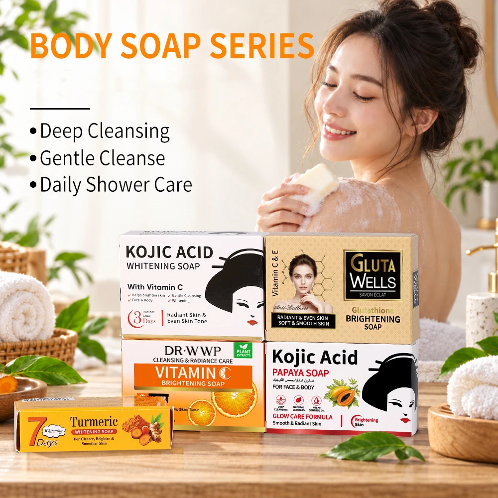 sapone-artigianale-alla-curcuma-alla-papaya-e-all'acido-kojico-sapone-opaco-nutriente-per-la-pelle-idratante-per-la-cura-del-viso-detergente-per-la-cura-del-corpo-sapone-da-lavare