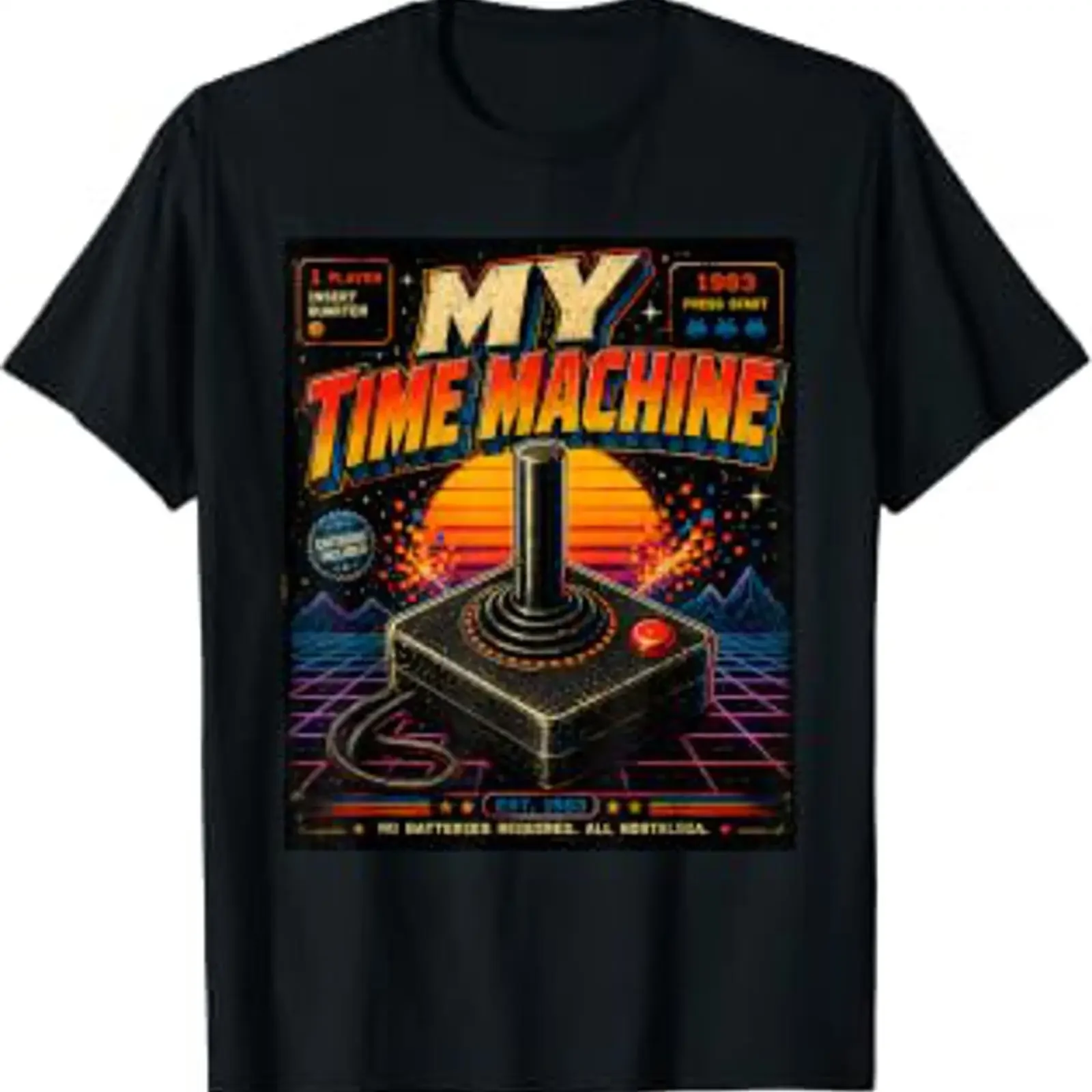 Vintage Arcade Gaming Retro Video Game Lover s T Shirt vintage Washed Comfortable Slightly Stylish Top For Everyday Wear Unisex