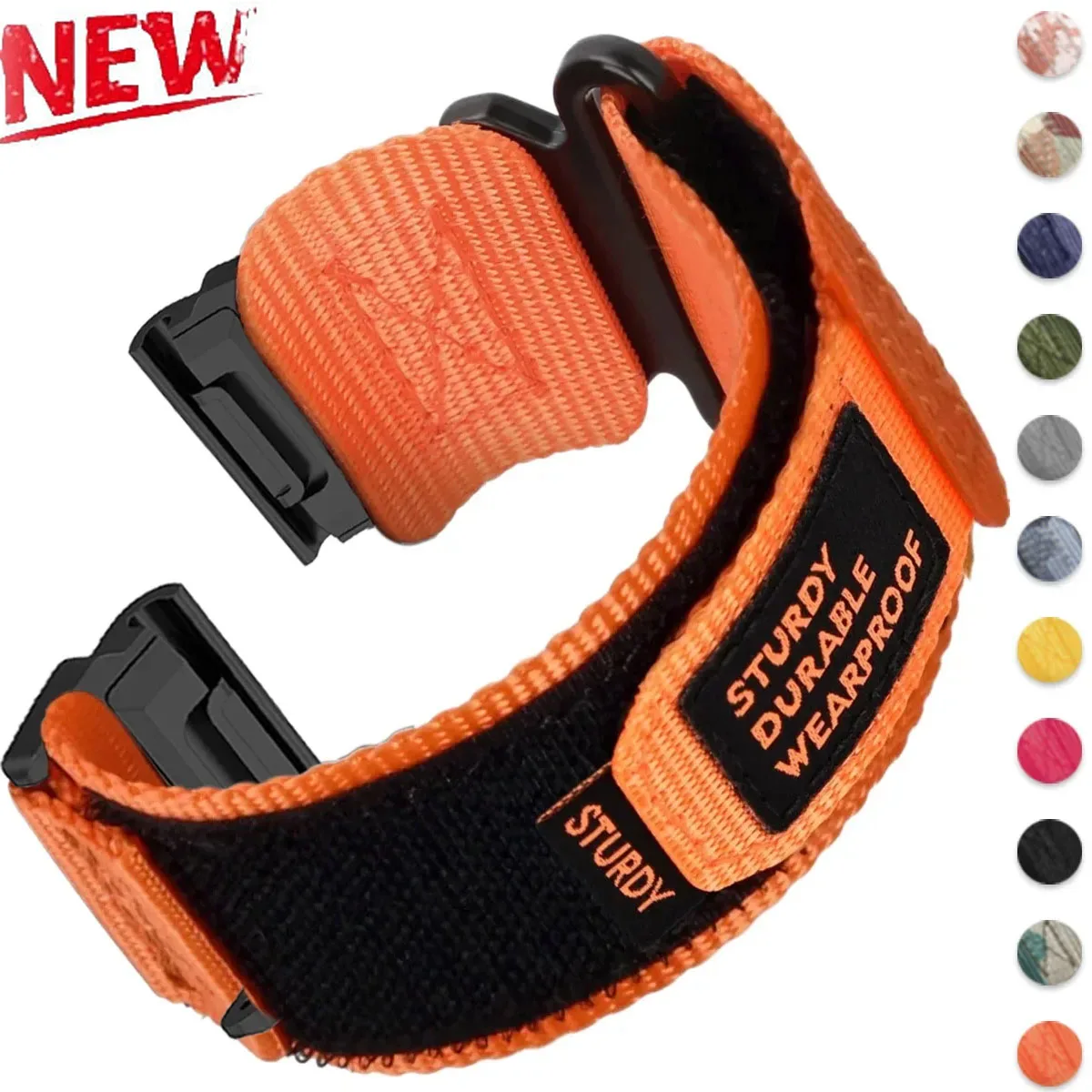 22 mm 26 mm Nylonarmband für Garmin Fenix 8 51 mm 7 7X 6 6X Pro 5 5X Plus 3 3HR QuickFit Armband Smartwatch Forerunner 945 925 Band