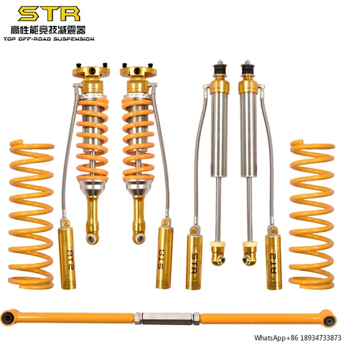 STR 서스펜션 키트 질소 가스 충격 흡수기, 트윈 튜브, 조절 가능한 압축, 프라도 90/95 시리즈용, 4x4 