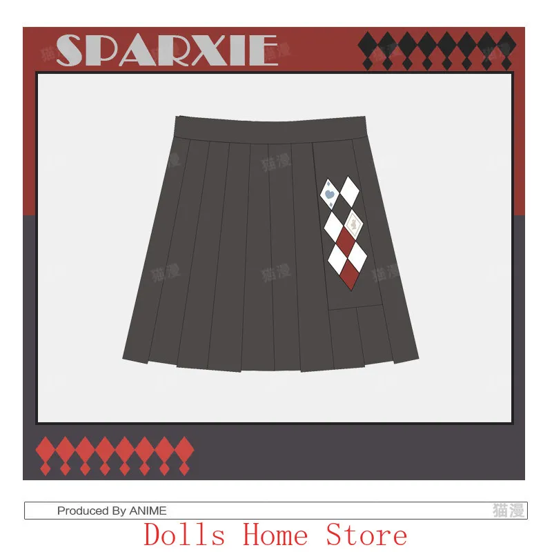 

Kawaii Honkai：Star Rail Sparkle Game Theme Cosplay Costume Anime Fashion Spring Autumn Coat Tops Jacket Hoodie Skirt Suit Outfit