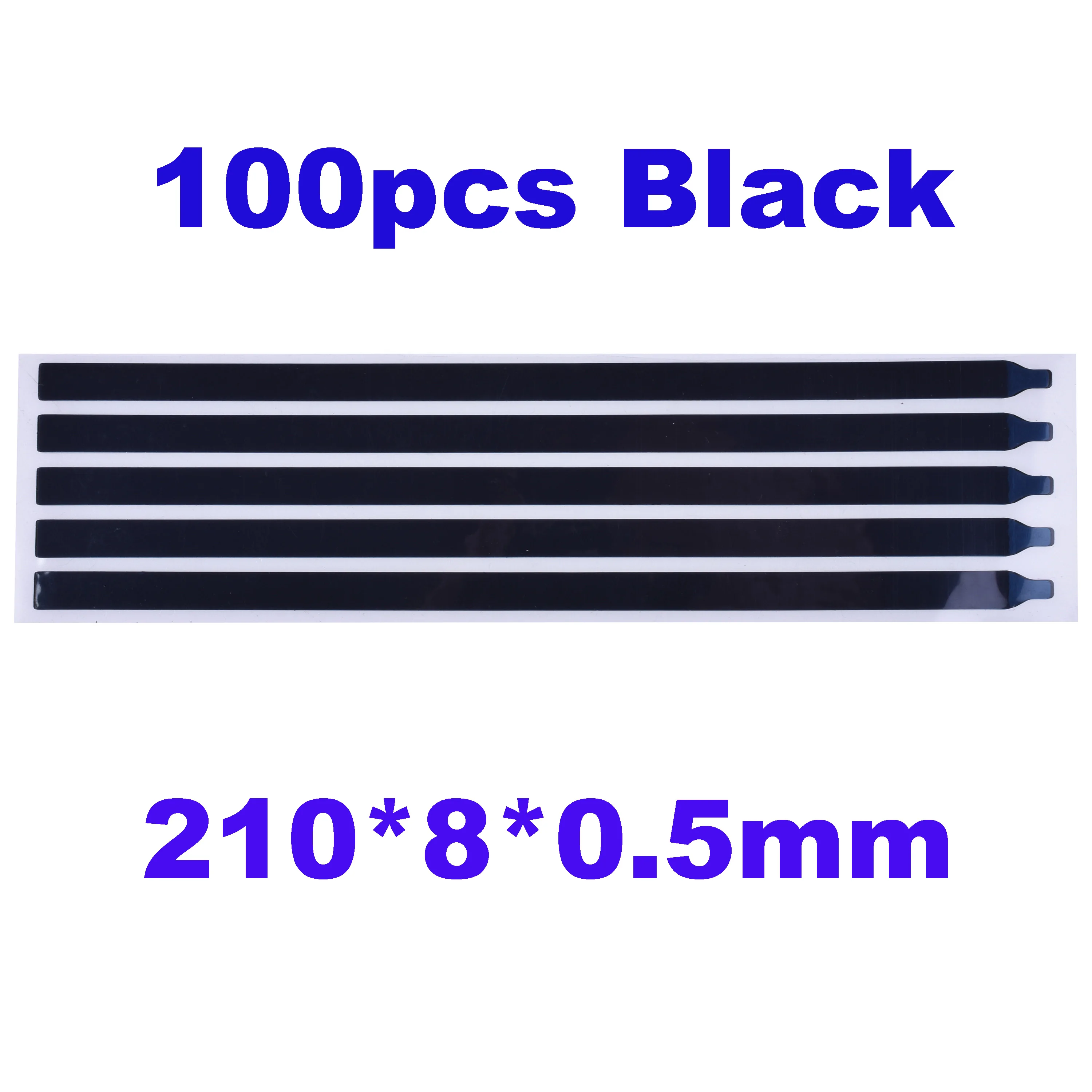 New Version Black Pull Tabs Stretch Release Adhesive Strips for LCD Screen with Handle without Tabs