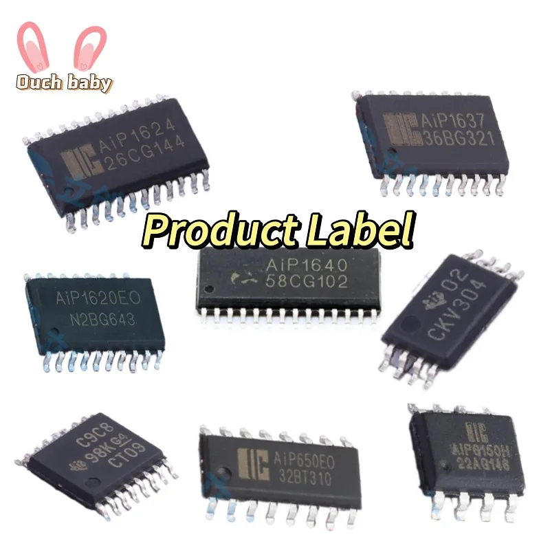 10PCS LED Display Driver IC SOP8 SOP16 SOP20 SOP24 SOP28 SOP-24 SOP-20-300mil SOP-28-300mil AiP6150H AiP1668 AiP1638 AiP1620 AiP