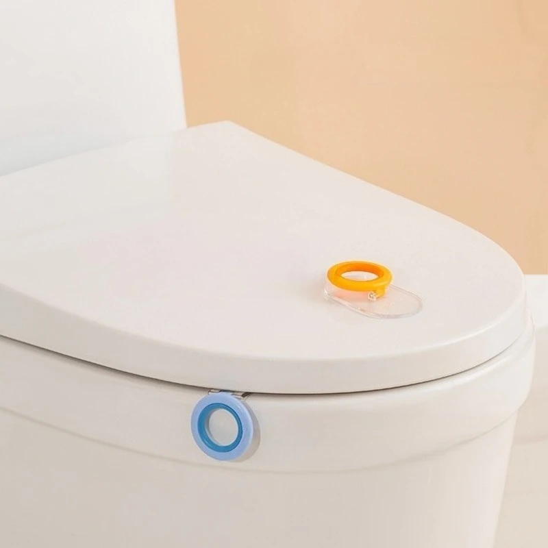 1Pc Multi Function Toilet Seat Lifter Lid Handle Door Cabinet Flip for Home
