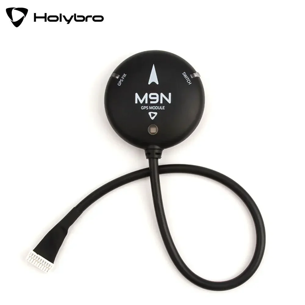 Holybro M9N módulo GPS com bússola, LED indicador para Pix32, Pixhawk 4, controlador de voo