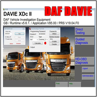 2025 Hot ! DAF Diagnostic Software DAF Davie Runtime 5.6.1 for PACCAR and DAF engine Parts Rapido Subset 19.04.F0