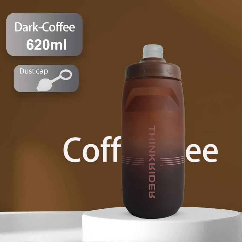 Thinkrider 620Ml/750Ml Fietsfles Mtb Racefiets Waterfles Outdoor Sport Plastic Draagbare Grote Capaciteit Drank Fietsen