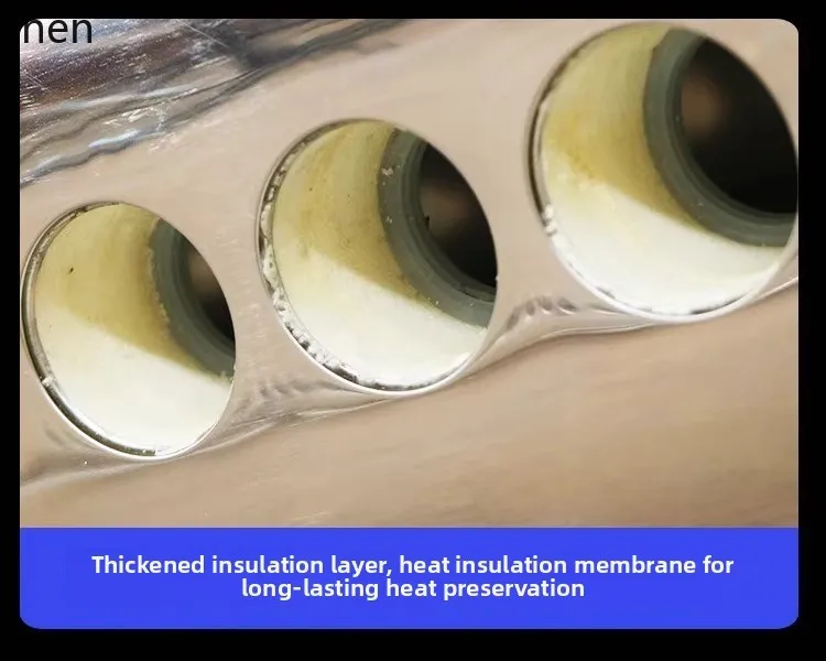 LXC scaldabagno solare secchio isolamento serbatoio acqua addensato 304 cilindro interno in acciaio inossidabile secchio acqua calda per uso domestico