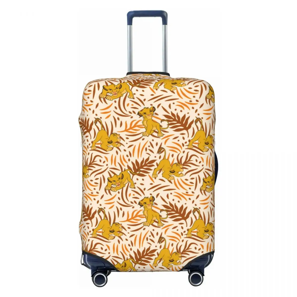 

Custom L-Lions K-Kings Cartoon Luggage Cover Funny Cartoon Suitcase Protector Covers Suit For 18-32 inch