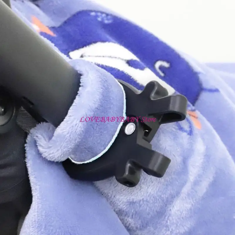 

Strollers Pegs Multifunction Blanket Clips Plastic Pegs set for Holding Seats Covers 4XBC