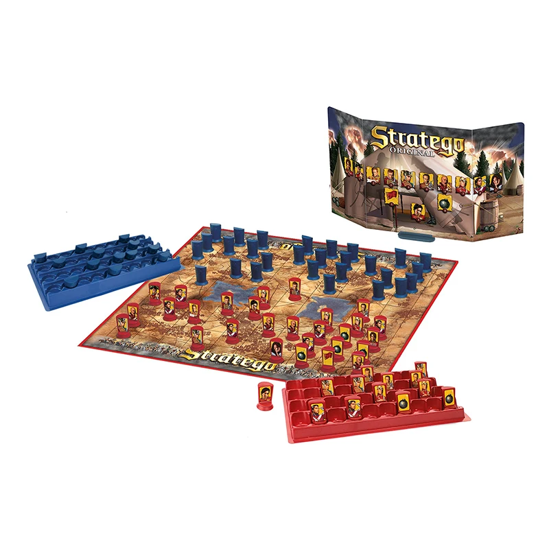 Juego de mesa de estrategia Original Jumbo Stratego, juego de mesa familiar, juego de entretenimiento nocturno, colección familiar, para fiesta, de Freddy, Mysterium